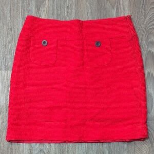 ❤️5/$25 Massimo Red Textured Women's Skirt